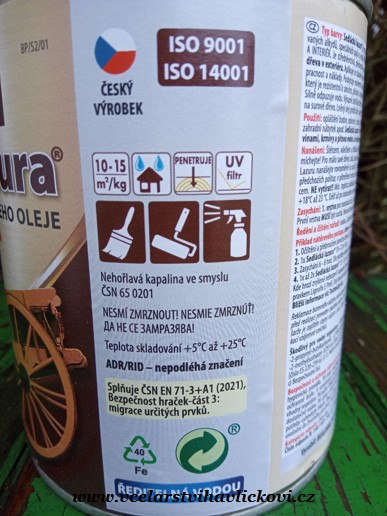 Sokrates Sedlácká lazura na dřevo dub 0,7kg