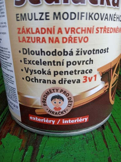 Sokrates Sedlácká lazura na dřevo ořech 0,7kg