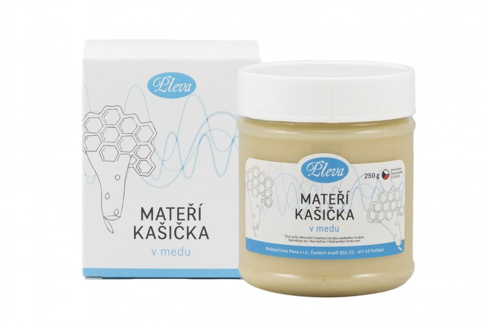 Mateří kašička v medu Pleva