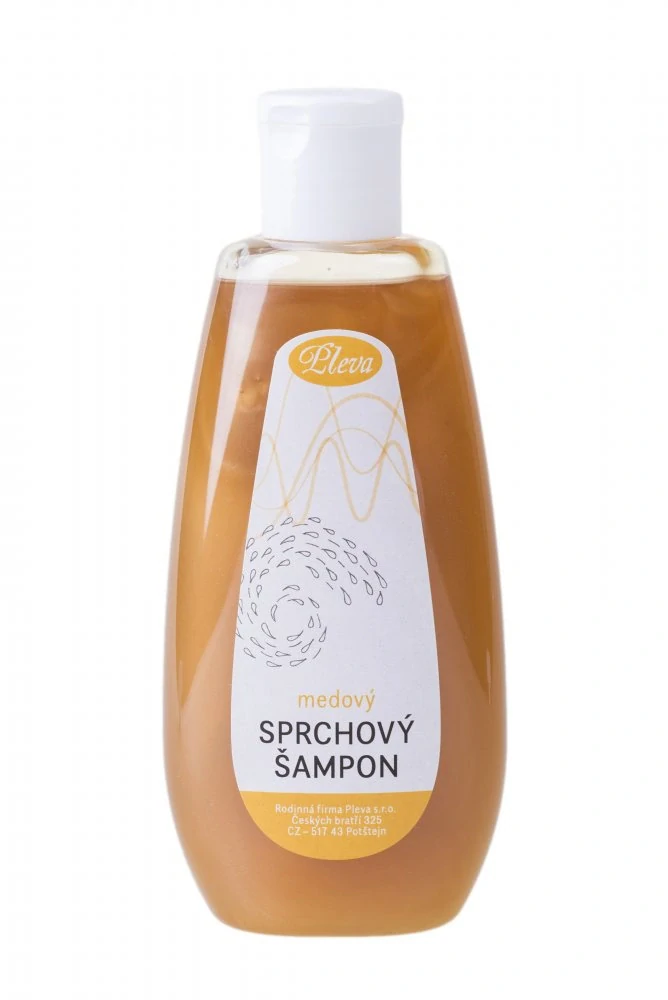 Sprchový šampon s medem Pleva