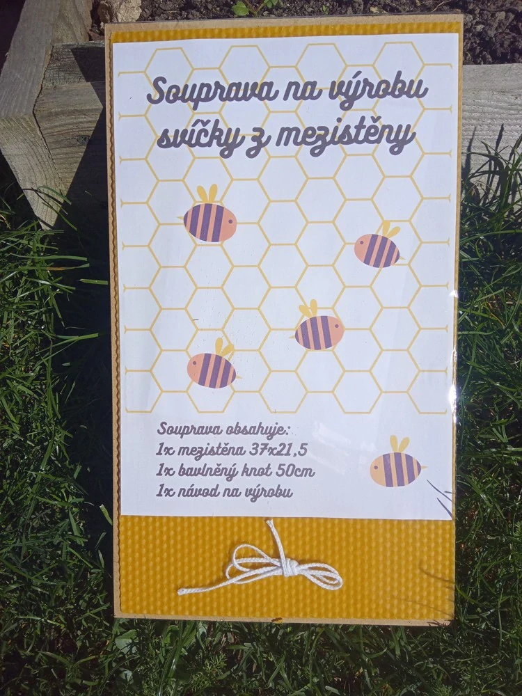 Souprava na výrobu svíčky z mezistěn