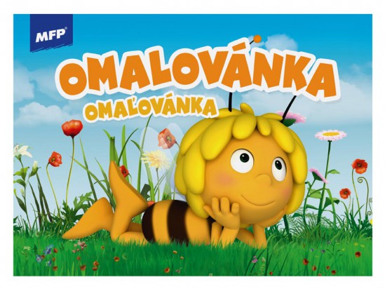 Omalovánky včelka Mája