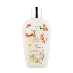 Jemný vlasový šampon s medem a kozím mlékem