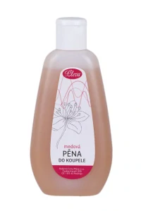 Medová pěna do koupele Pleva