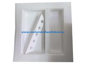 Stropní krmítko plastové s přepážkou 5L