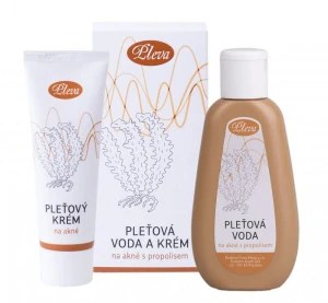 Pleťový krém a voda na akné s propolisem