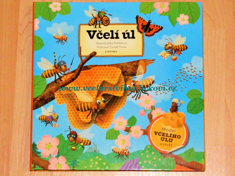 Včelí úl - model uvnitř