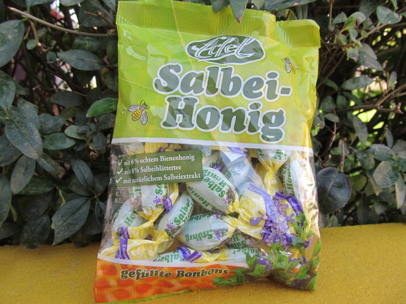 Medové bonbóny se šalvějí