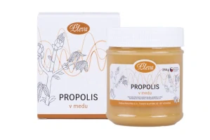 Propolis v medu Pleva