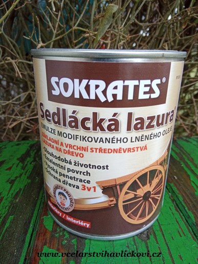 Sokrates Sedlácká lazura na dřevo pinie 0,7kg